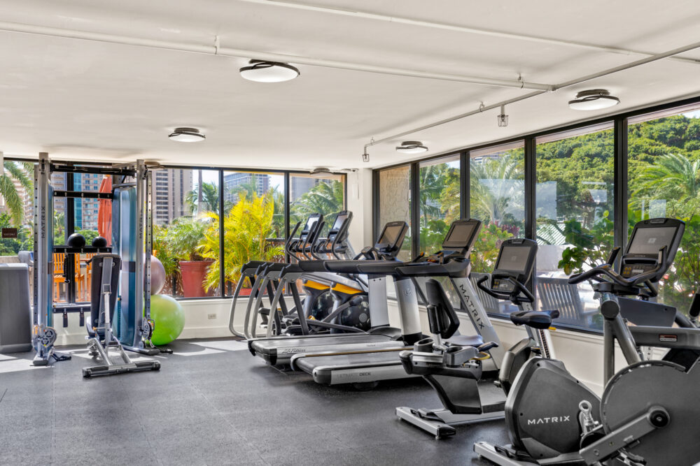 Waikiki Fitness Center at Luana Waikiki Hotel